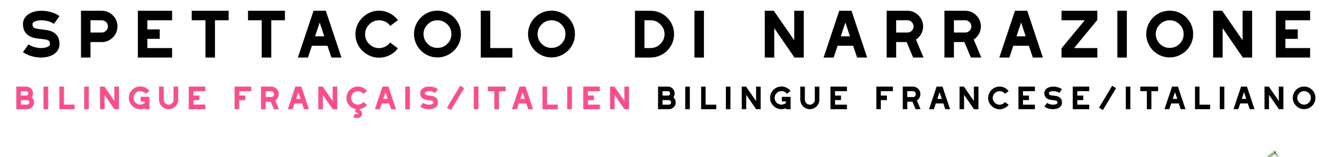 Spectacle contes bilingue italien Franais